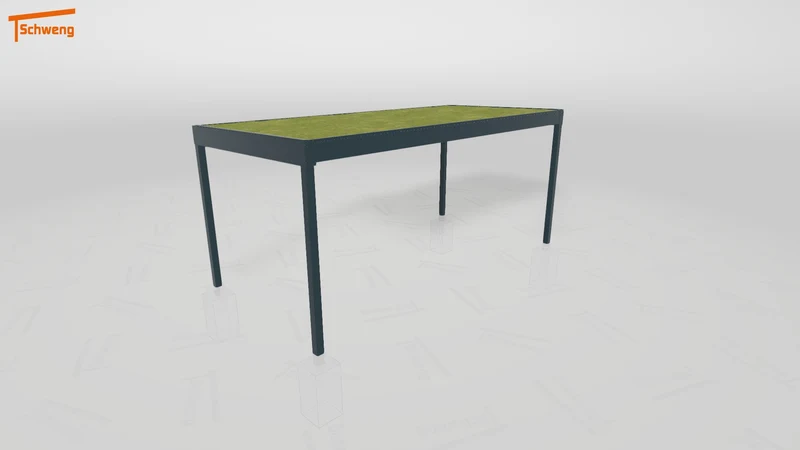 #DE Schweng Flachdachcarport C600+ (ID w3xgjz) #MTG