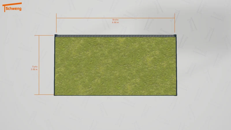 #DE Schweng Flachdachcarport C600+ (ID w3xgjz) #MTG