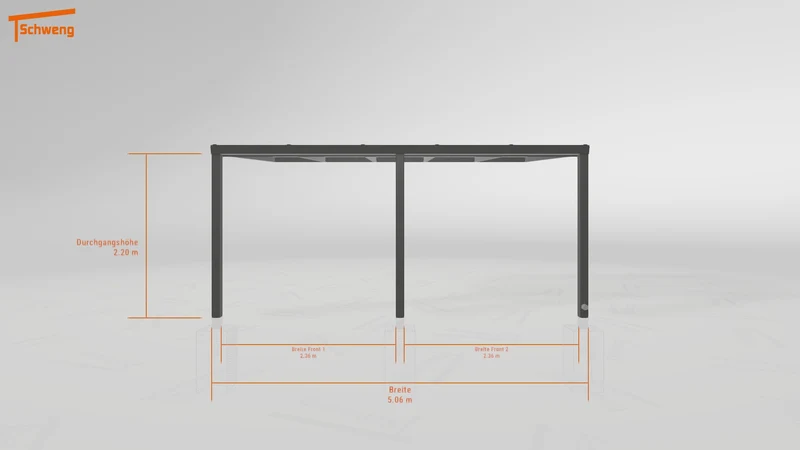 #DE Schweng Terrassenüberdachung S350 (ID 2q879j)