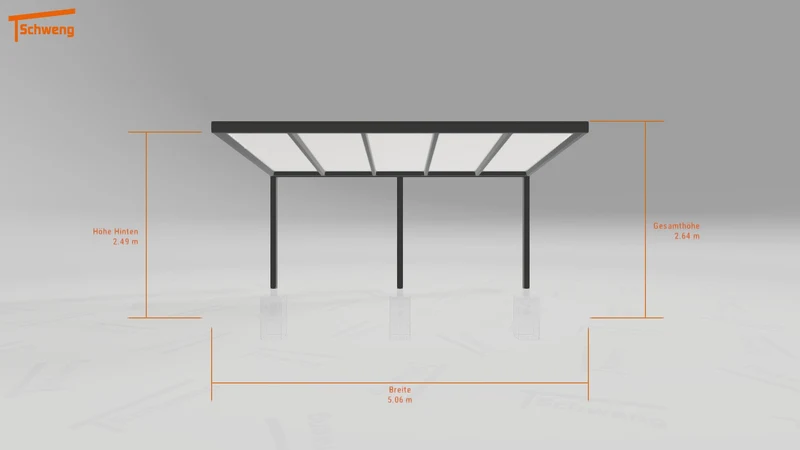 #DE Schweng Terrassenüberdachung S350 (ID 2q879j)
