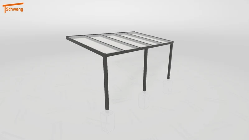 #DE Schweng Pultdachcarport S350 (ID dvngdq)