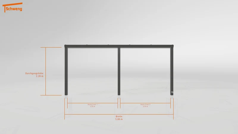 #DE Schweng Pultdachcarport S350 (ID dvngdq)