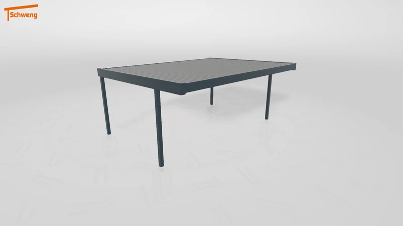 #DE Schweng Flachdachcarport C600 (ID 77bzmp) #MTG