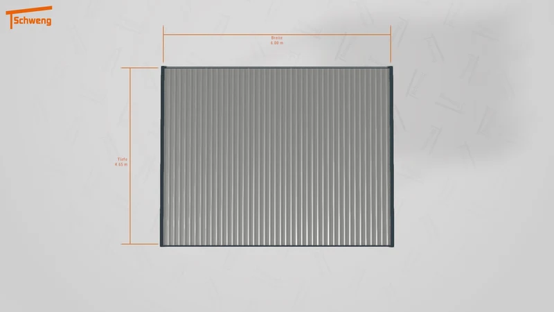 #DE Schweng Flachdachcarport C600 (ID 77bzmp) #MTG