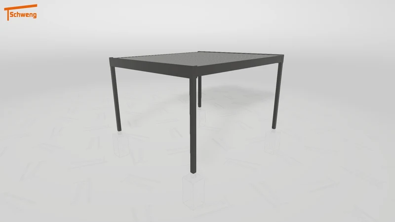 #DE Schweng Flachdachcarport C600 (ID dvngwy)