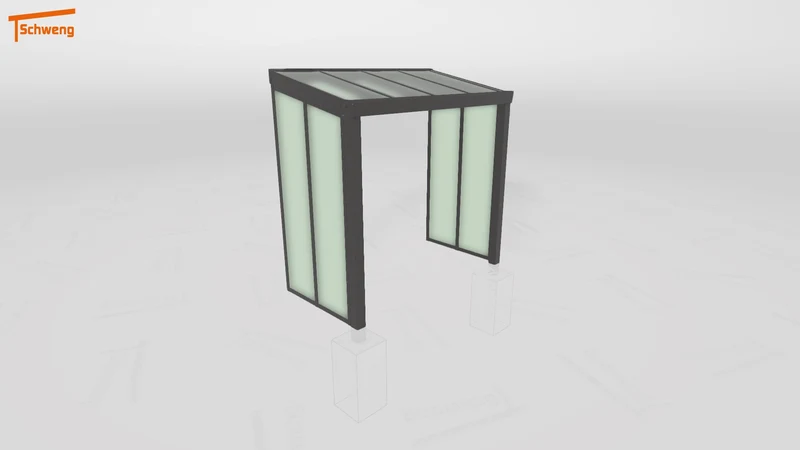 #DE Schweng Terrassenüberdachung S400 (ID zbwqk5)