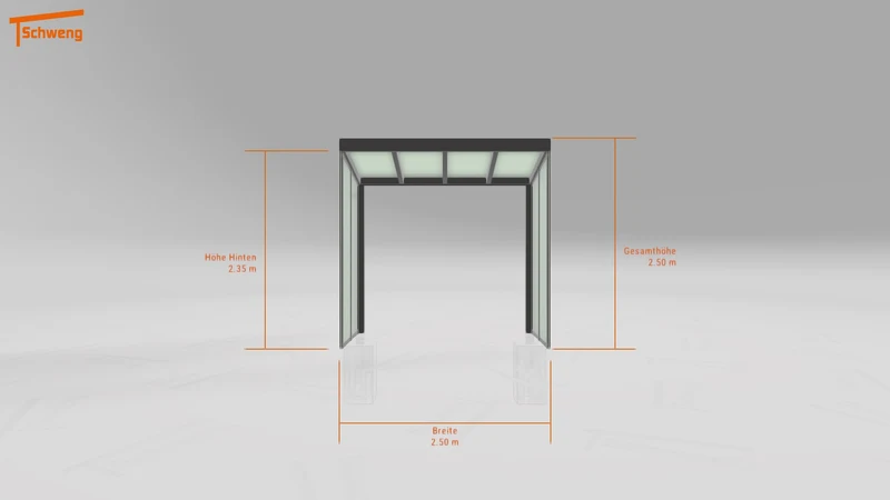 #DE Schweng Terrassenüberdachung S400 (ID zbwqk5)