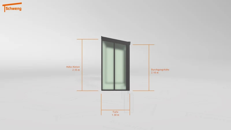#DE Schweng Terrassenüberdachung S400 (ID zbwqk5)