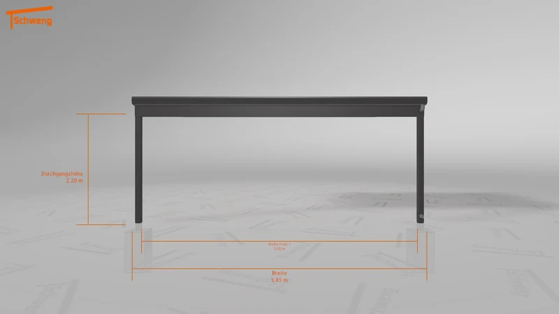#DE Schweng Terrassenüberdachung S400 (ID ygj4w3)