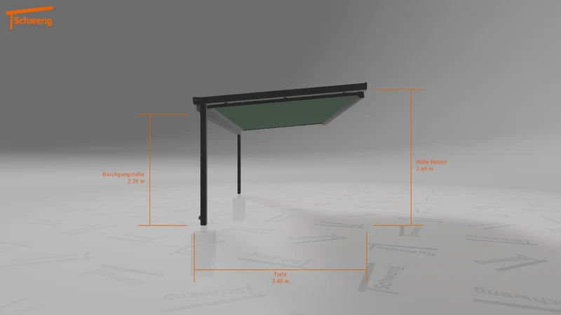 #DE Schweng Terrassenüberdachung S400 (ID ygj4w3)
