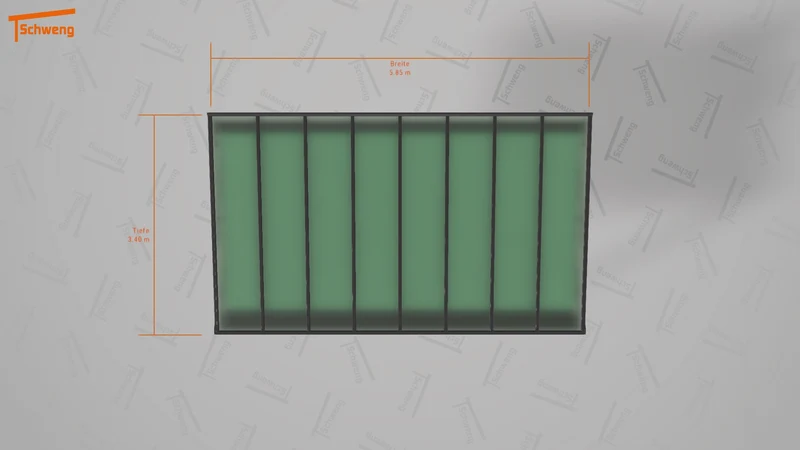 #DE Schweng Terrassenüberdachung S400 (ID ygj4w3)