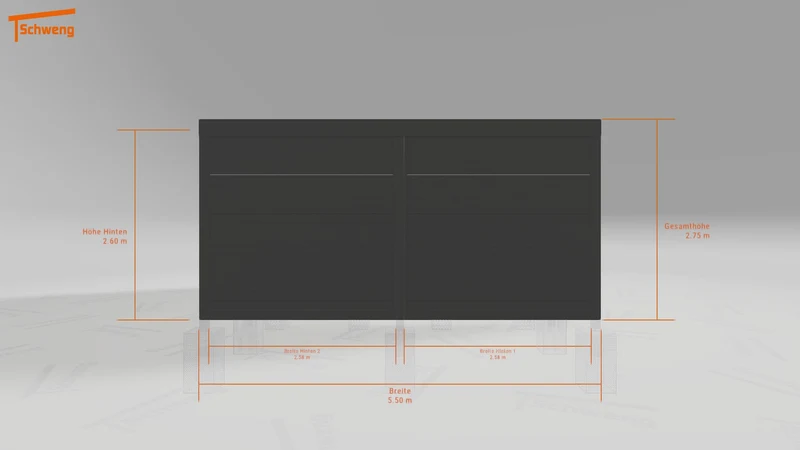 #DE Schweng Terrassenüberdachung S400 (ID dvngxb)