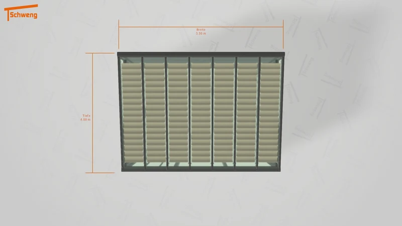 #DE Schweng Terrassenüberdachung S400 (ID dvngxb)