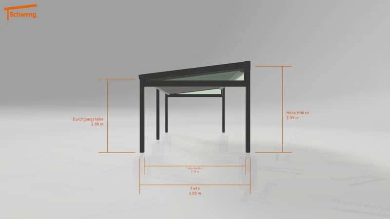#DE Schweng Terrassenüberdachung S350 (ID mj28g3)