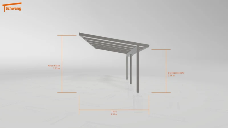 #DE Schweng Terrassenüberdachung S350 (ID 85pm5x)