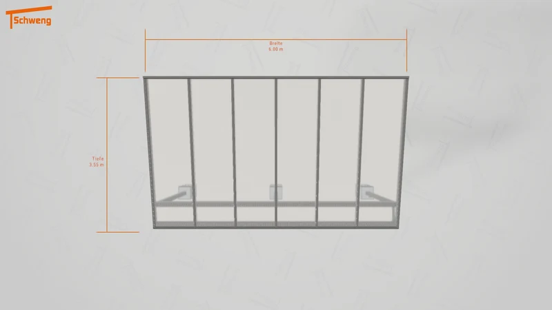 #DE Schweng Terrassenüberdachung S350 (ID 85pm5x)