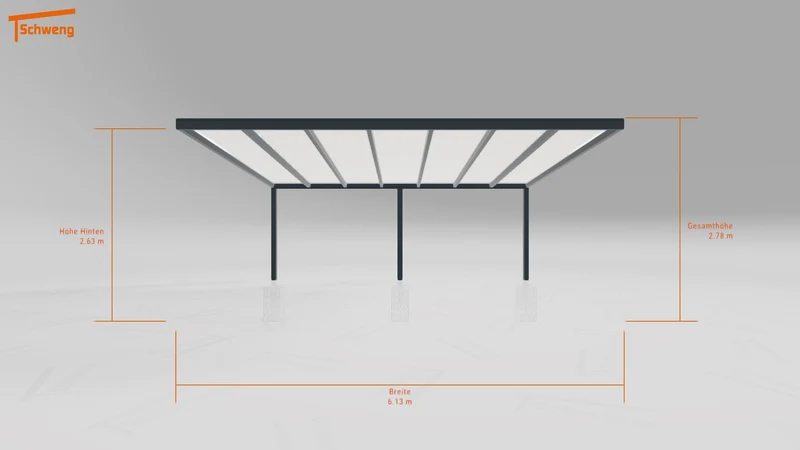 #DE Schweng Pultdachcarport S400 (ID zbwxpw)