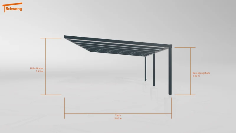 #DE Schweng Pultdachcarport S400 (ID zbwxpw)