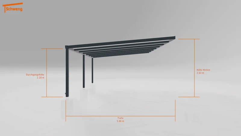 #DE Schweng Pultdachcarport S400 (ID zbwxpw)