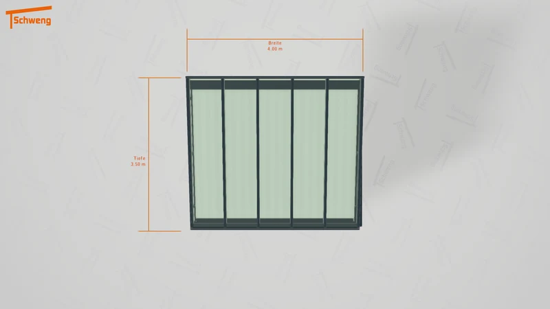 #DE Schweng Terrassenüberdachung S350 (ID w3xyz3)