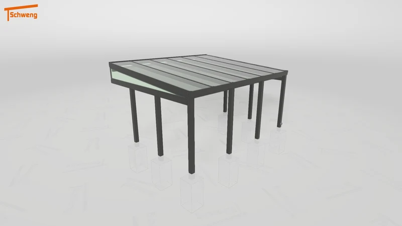 #DE Schweng Terrassenüberdachung S400 (ID ygj79b)