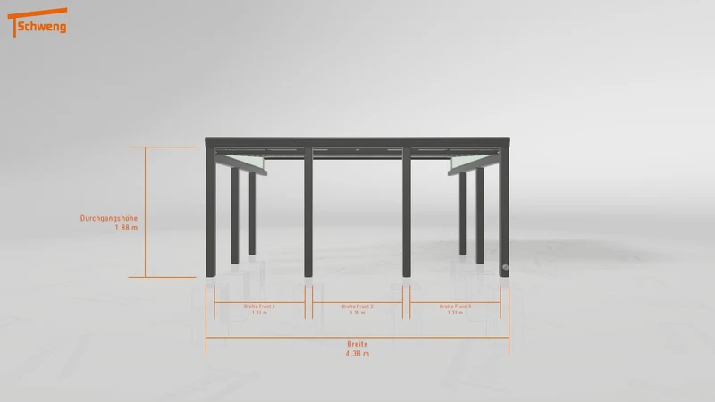 #DE Schweng Terrassenüberdachung S400 (ID ygj79b)