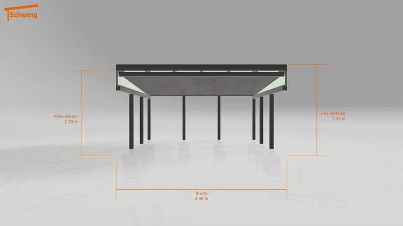 #DE Schweng Terrassenüberdachung S400 (ID ygj79b)