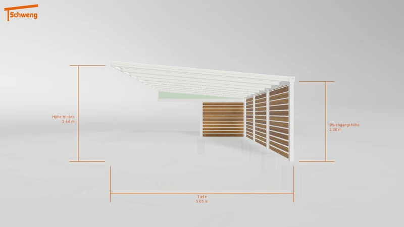 #DE Schweng Pultdachcarport S400 (ID n5mj8g) #MTG