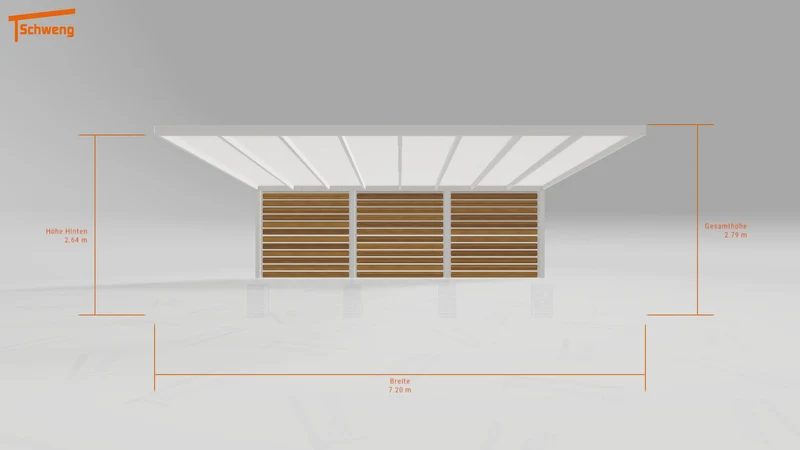 #DE Schweng Pultdachcarport S400 (ID pbpzwb) #MTG