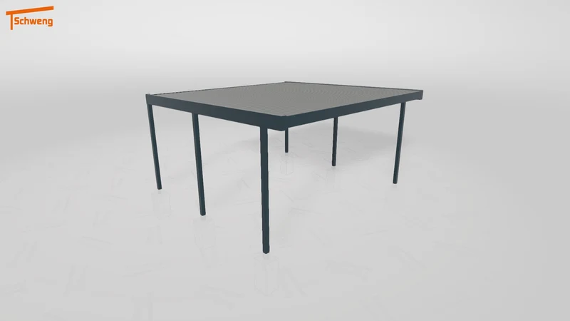 #DE Schweng Flachdachcarport C600+ (ID 85pmx2) #MTG
