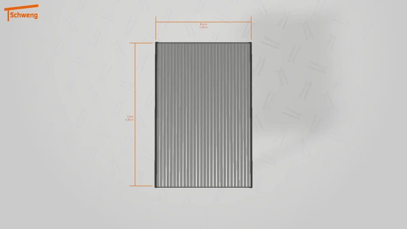 #DE Schweng Flachdachcarport C600 (ID pbpz28) #MTG