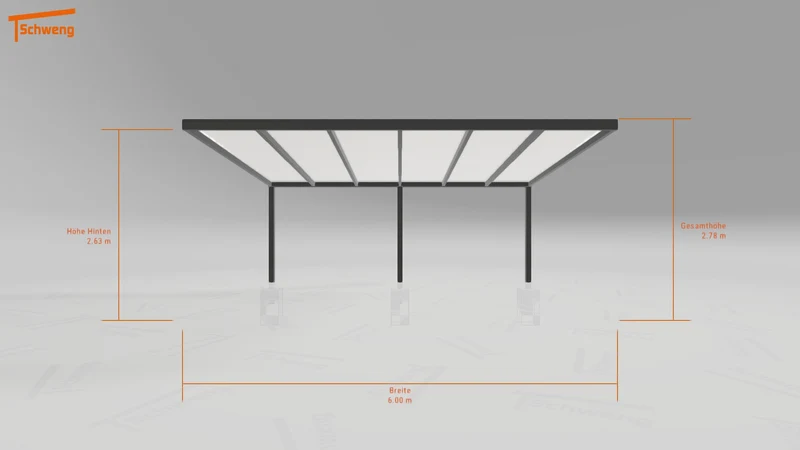 #DE Schweng Pultdachcarport S400 (ID n5mj23) #MTG