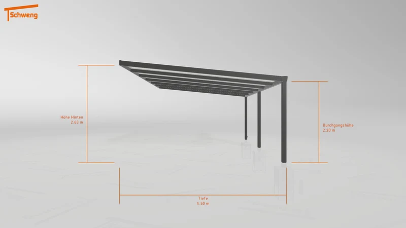#DE Schweng Pultdachcarport S400 (ID n5mj23) #MTG