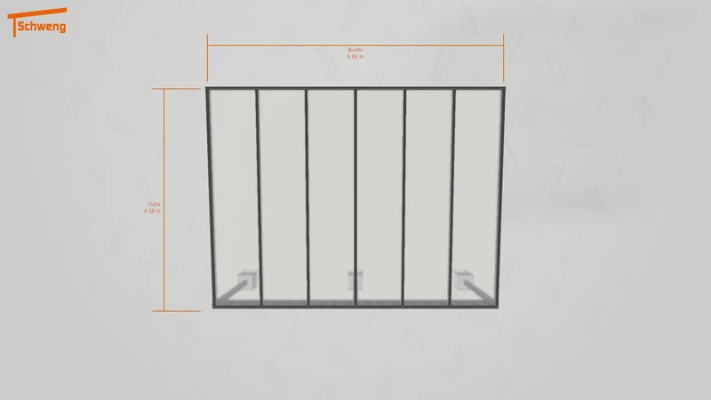 #DE Schweng Pultdachcarport S400 (ID n5mj23) #MTG
