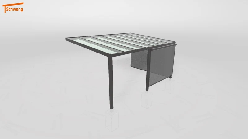 #DE Schweng Terrassenüberdachung S350 (ID n5mkb3)
