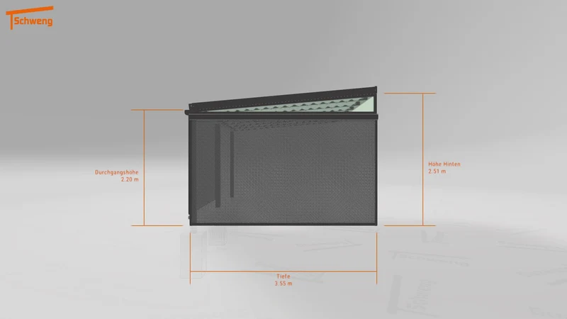 #DE Schweng Terrassenüberdachung S350 (ID n5mkb3)