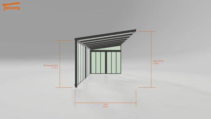 #AT Schweng Pultdachcarport S350 (ID bkp5wq) #MTG