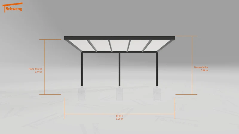 #DE Schweng Terrassenüberdachung S350 (ID 85pkwx)