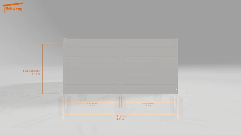 #DE Schweng Flachdachcarport C600+ (ID g75w5b) #MTG