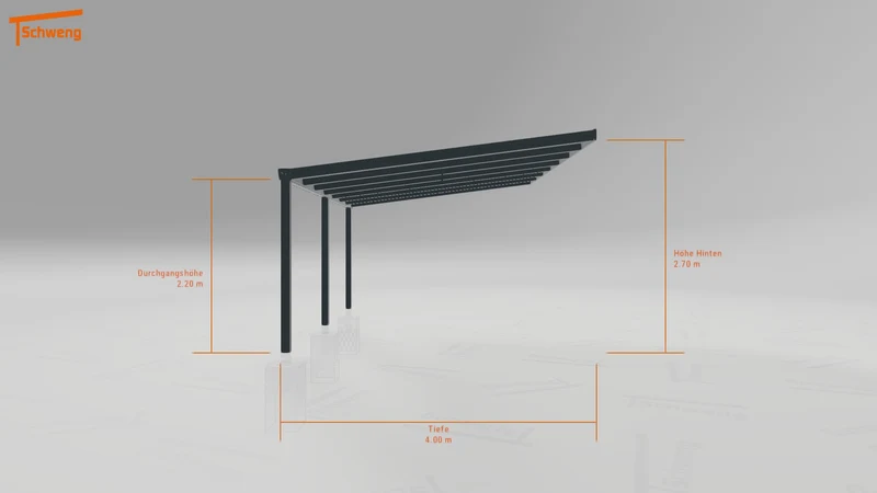 #AT Schweng Terrassenüberdachung S400 (ID ygjw74)