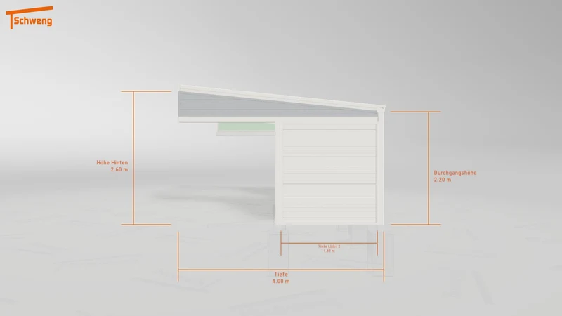 #AT Schweng Terrassenüberdachung S400 (ID 9wvgxg)