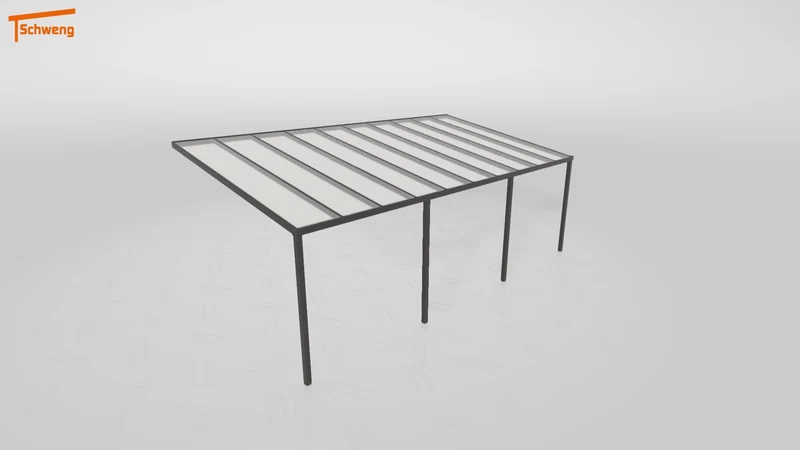 #CH Schweng Pultdachcarport S400 (ID qdv42v)