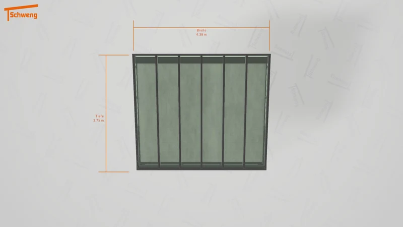 #DE Schweng Terrassenüberdachung S400 (ID k2jr5q)