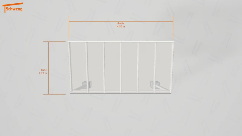 #DE Schweng Terrassenüberdachung S400 (ID 33jp5p)
