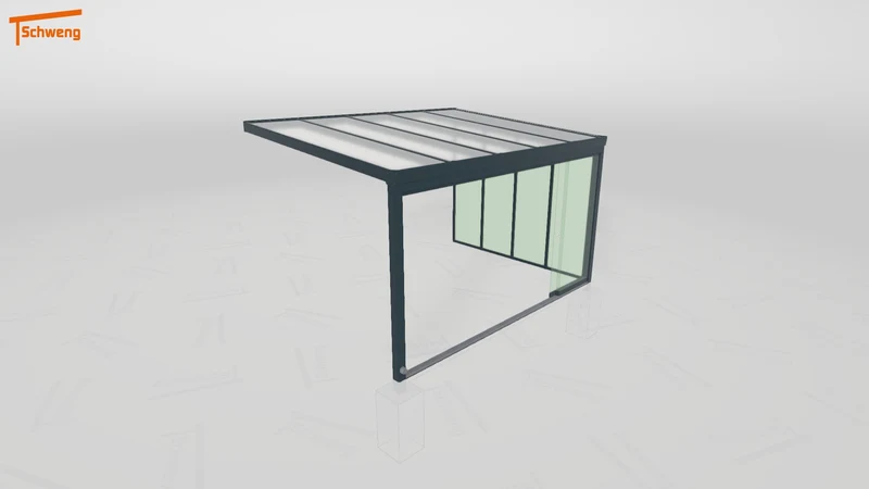 #AT Schweng Terrassenüberdachung S400 (ID bkpj4b)