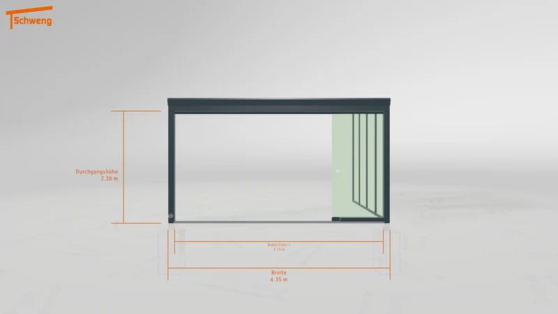 #AT Schweng Terrassenüberdachung S400 (ID bkpj4b)