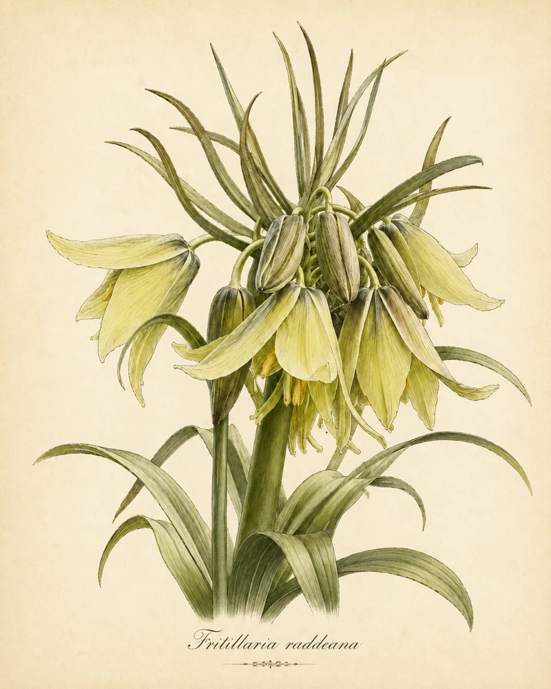 Fritillaria raddeana - Zwerg Kaiserkrone