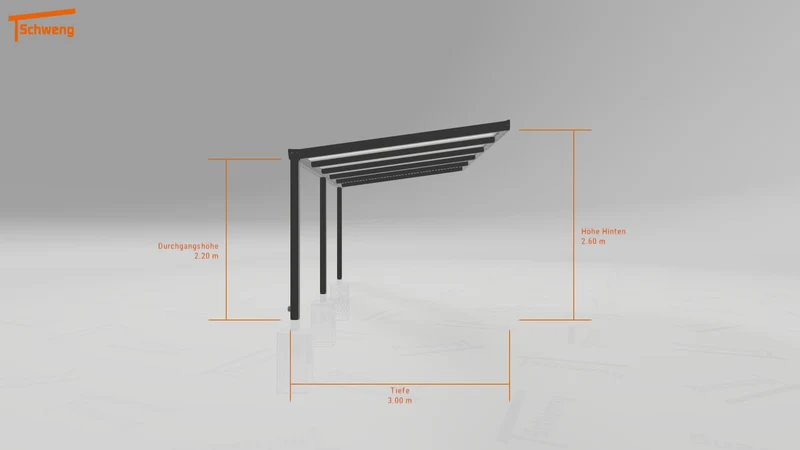 #DE Schweng Terrassenüberdachung S400 (ID mj2n8g)