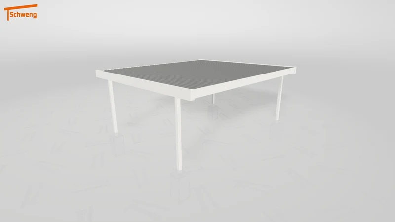 #DE Schweng Flachdachcarport C600 (ID ygjw48)