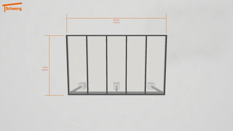 #DE Schweng Terrassenüberdachung S350 (ID w3x88b)
